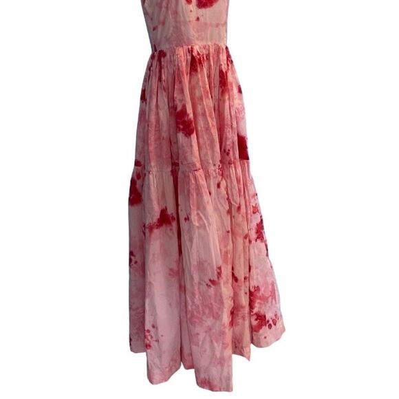 NWT S/W/F SWF Cotton Summer Dress Prom Wedding Special Occasion Pink RTL $409 - Picture 3 of 9